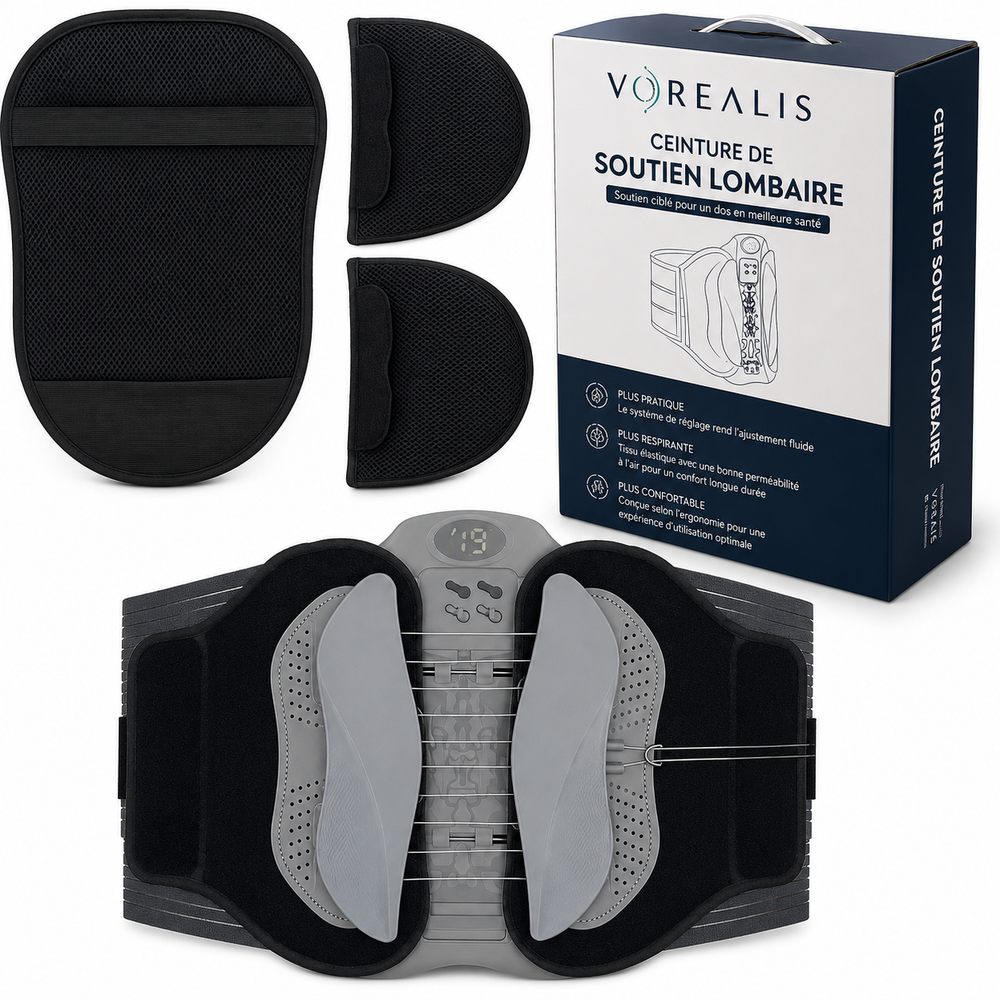 VOREALIS: Ceinture de soutien lombaire