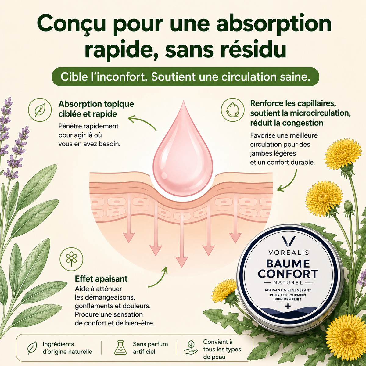 Baume Confort Vorealis