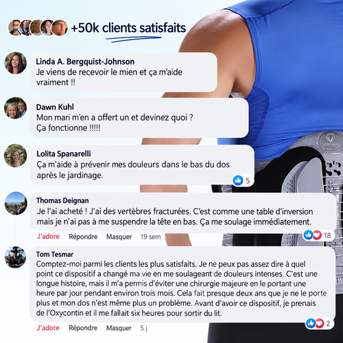VOREALIS: Ceinture de soutien lombaire