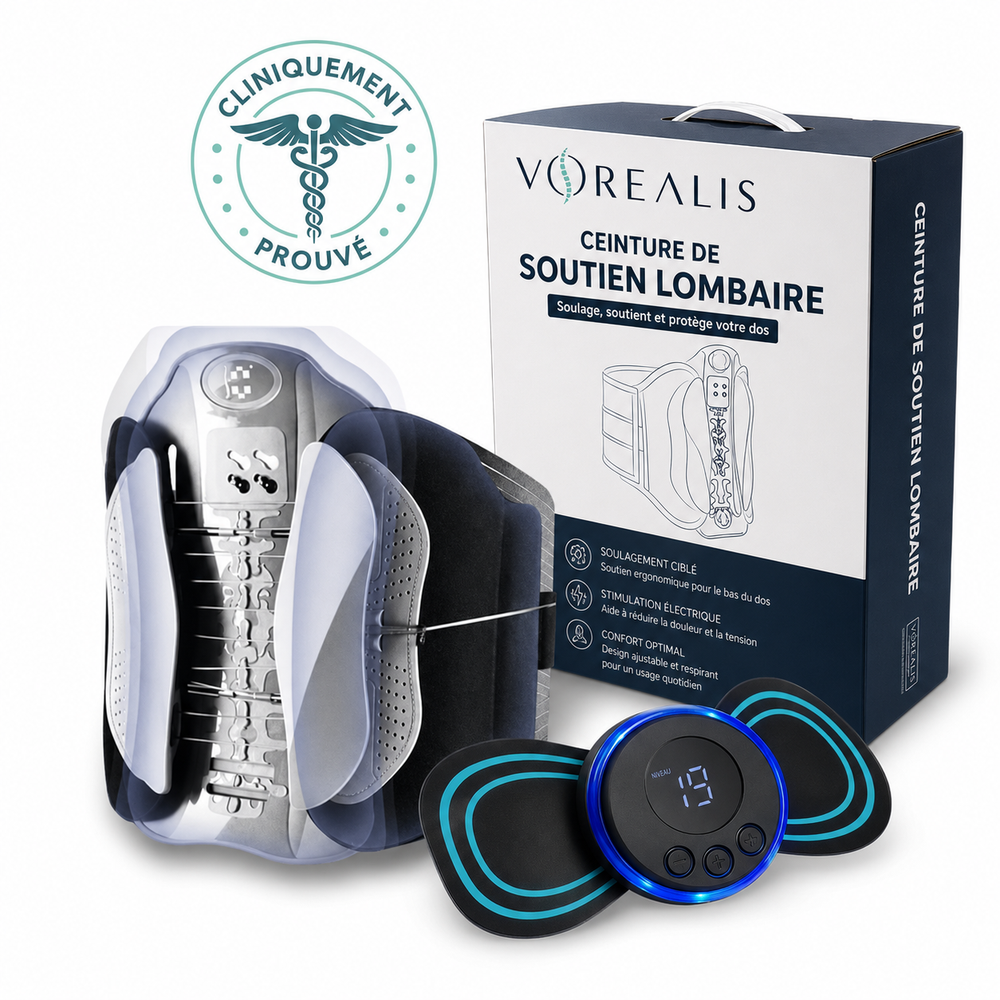VOREALIS: Ceinture de soutien lombaire