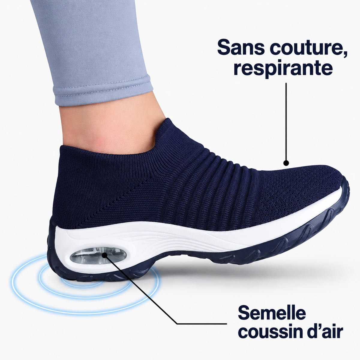 Vorealis Douceur - Chaussures pour pieds qui brûlent et picotent