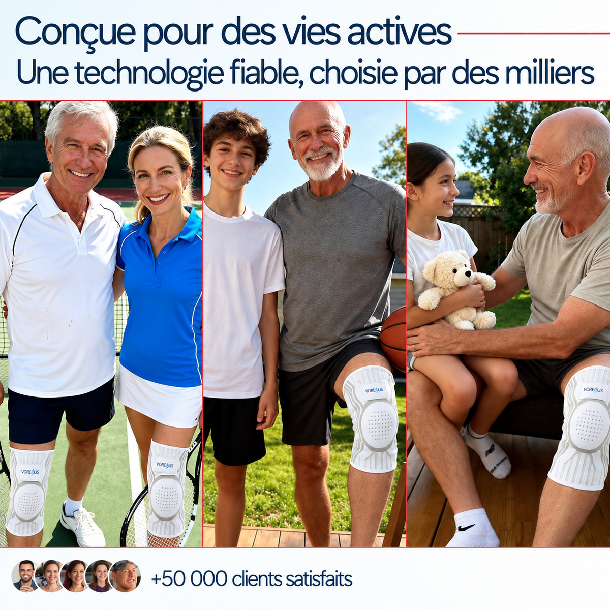 VOREALIS Genouillère de Soutien